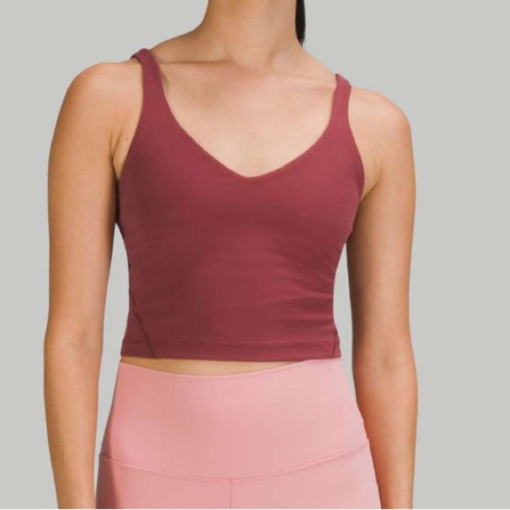 lululemon Mulled Wine Align Tank Top